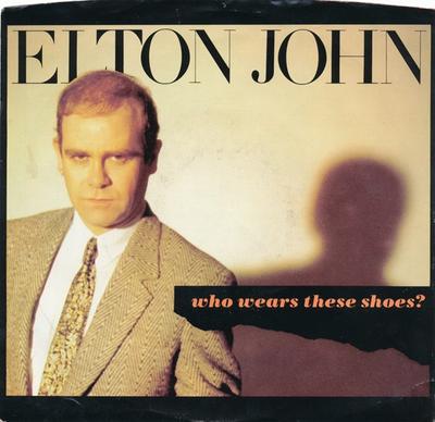 7-Zoll Schallplatte ELTON JOHN - Wer trägt diese Schuhe 729189 Geffen Records 1984 US Rock Gebraucht