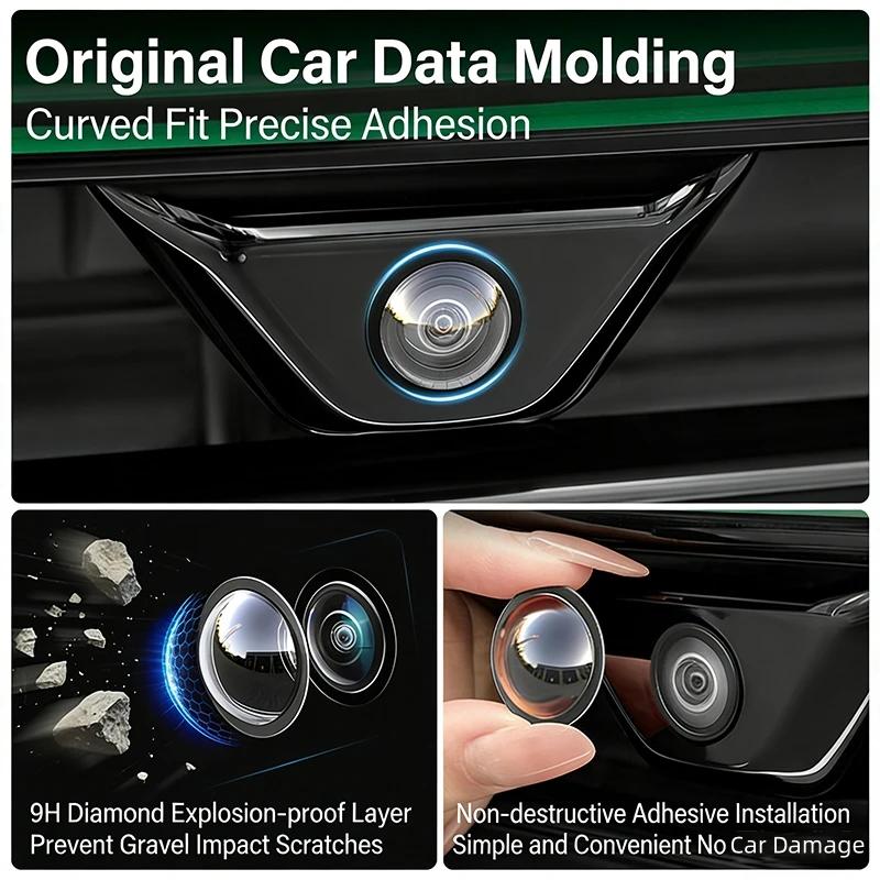 Car Specific 360 Camera Protective Cover, Front and Rear Reverse Image Protective Cover, High-definition Modified Part