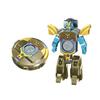 Transforming Robot Spinner Toy Stress Anxiety Relief Deformable Robot Spinning Toy Kids Teens Adults Fingertip Gyroscope Fidget Toy