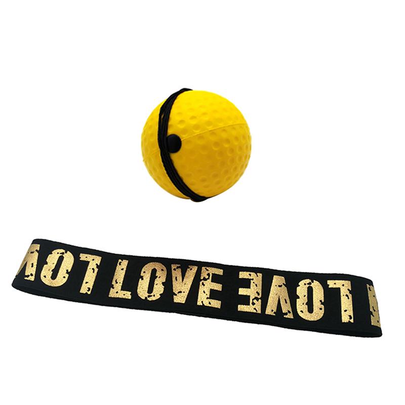 Speed Ball Head-Mounted PU Punch Ball for Boxing MMA Sanda Muay Thai Fitness Training