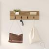 Wall mounted nightstand Artisan Oak 60 x 10.5 x 18 cm