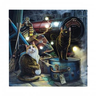 Witchwood Express Canvas Light Up Plaque