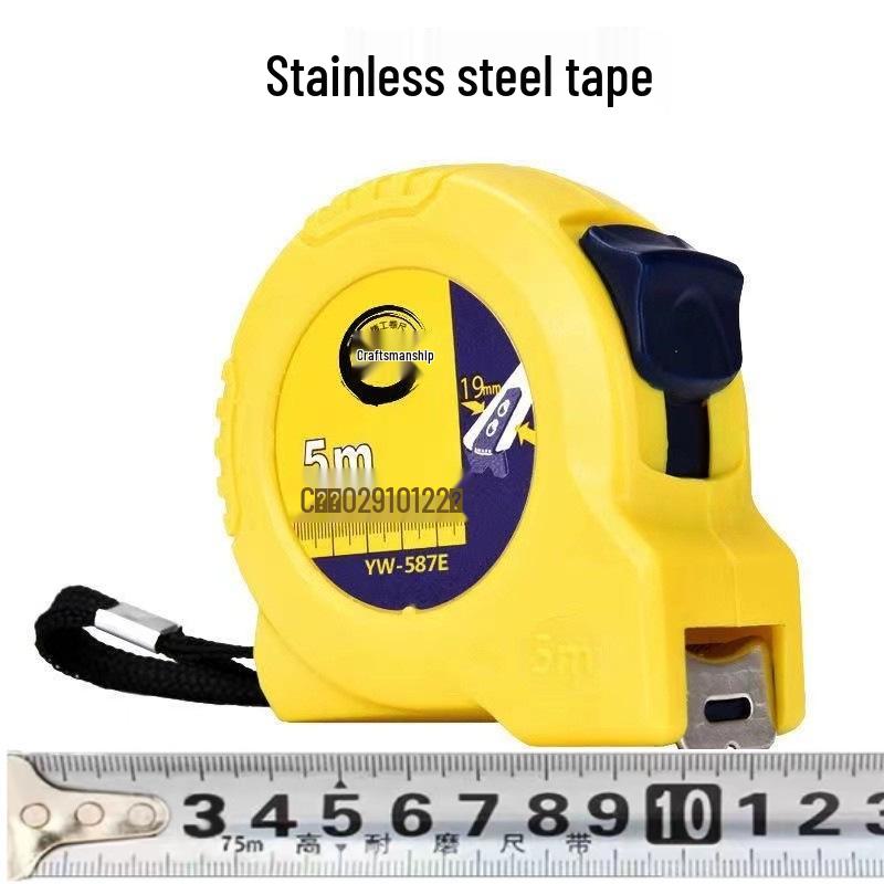Stainless Steel Tape Measure - 3m, 5m, 7.5m, 10m Options, Thickened for Durability