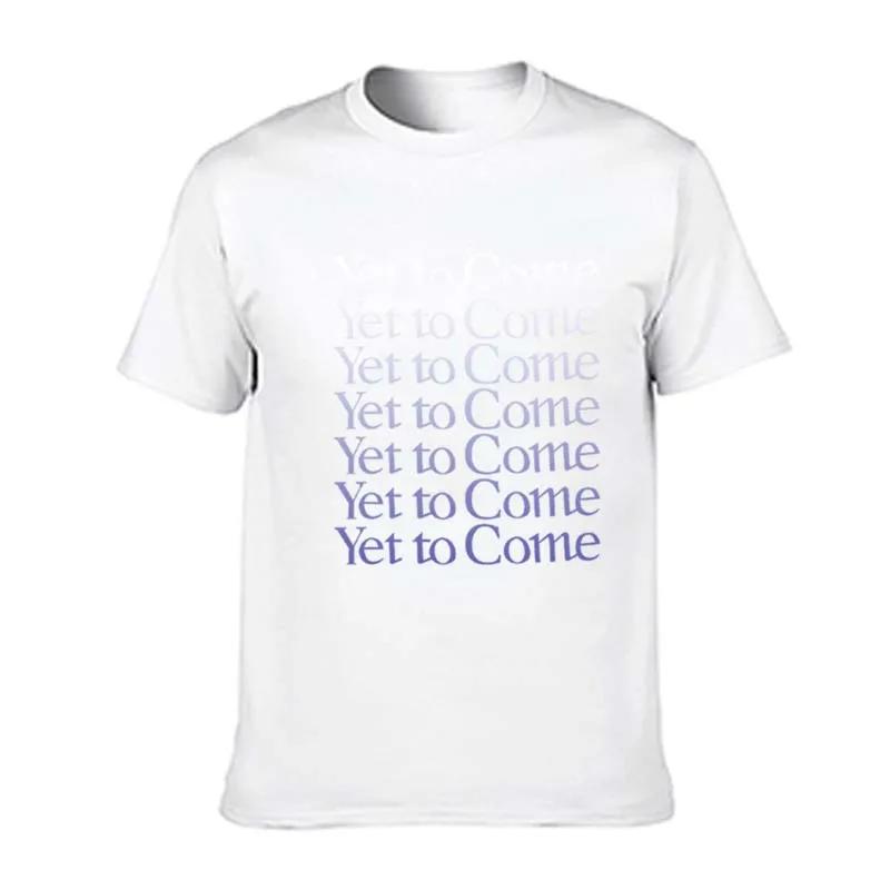 Summer T Shirt Graphic T-shirts Men's Women's Fashion Oversize T-shirt Harajuku Streetwear YET TO COME Short Sleeves Sport Shirt