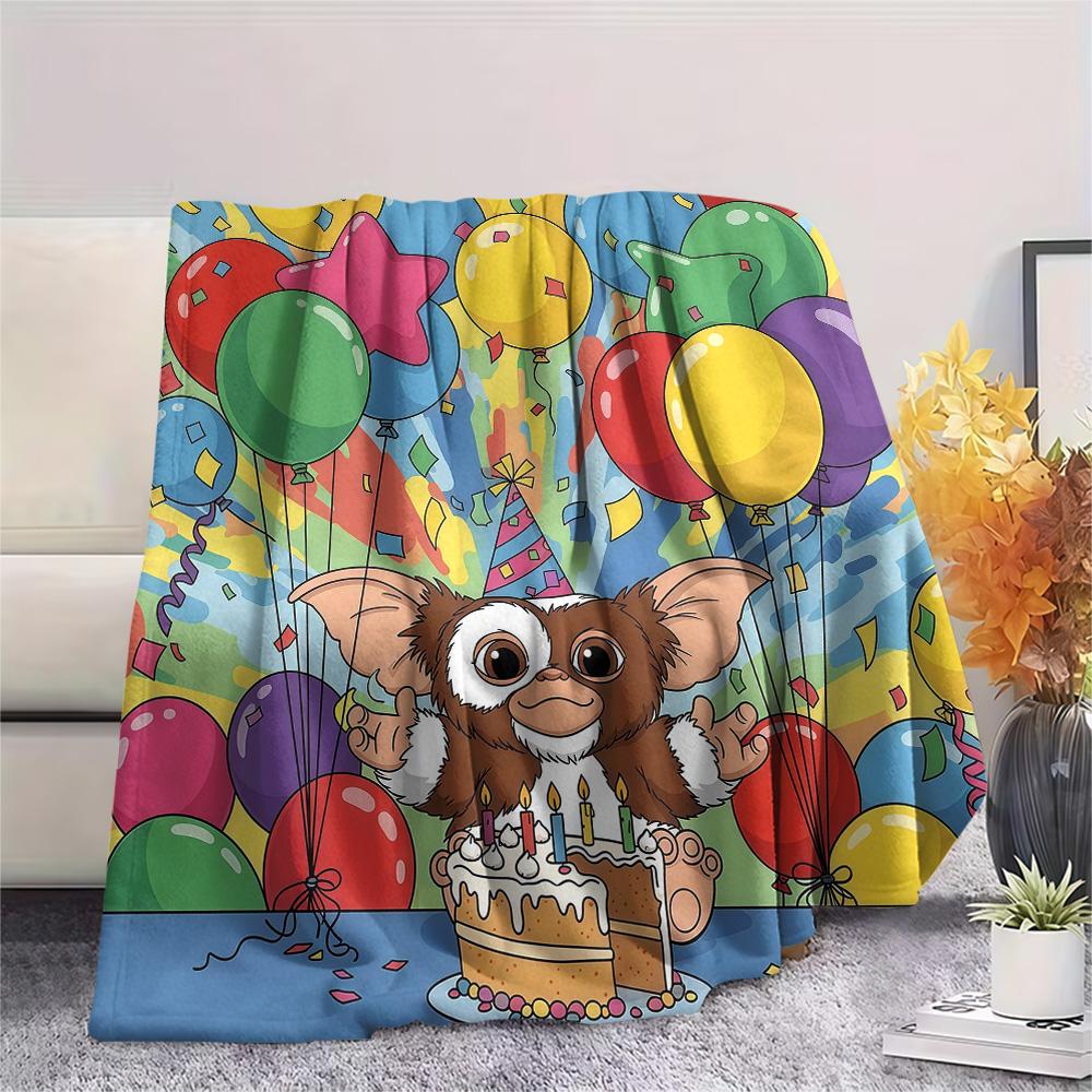 Gremlins Flannel Blanket, High quality Comfortable for All Seasons, Home Decor, Warmth and Comfort