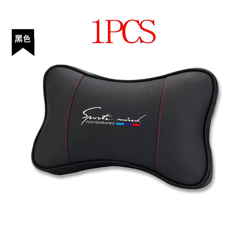 1Pcs Car Seat Headrest Auto  Neck Pillow For BMW Performance F10 F20 F30 E90 E46 E60 X1 X5 X3 X7 M Auto accessories interior
