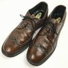 Vintage Selten Mansfields × BOSTONIAN Amerikanischer Full Brogue Wingtip Braun Größe 27.528.5 Herren(GEBRAUCHT)