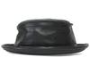 [New York Hat] 9246 Lambskin Stingy (Black, M)