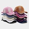 Spring Summer Baseball Cap Washed Distressed Hats Men Women Outdoor Sports Travel Street Style Caps Casual Kpop New