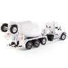 DIECAST MASTERS Peterbilt 567 Mixer Truck McNeilus Bridgemaster Mixer 71074 Red/White 1/50