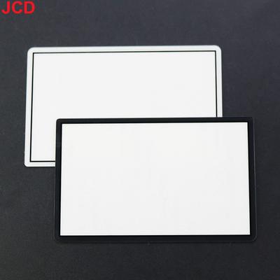 JCD 1pcs Black White Top Mirror Surface Glass Lens Cover Upper LCD Screen Len Front Cover For New 3DS Console Repair