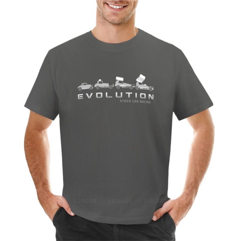 Evolution BRISCA Stock Car Racing 1955-2020 - Cayzer Racing T-Shirt Custom T Shirts Tees Vintage T Shirt Funny T Shirts for Men