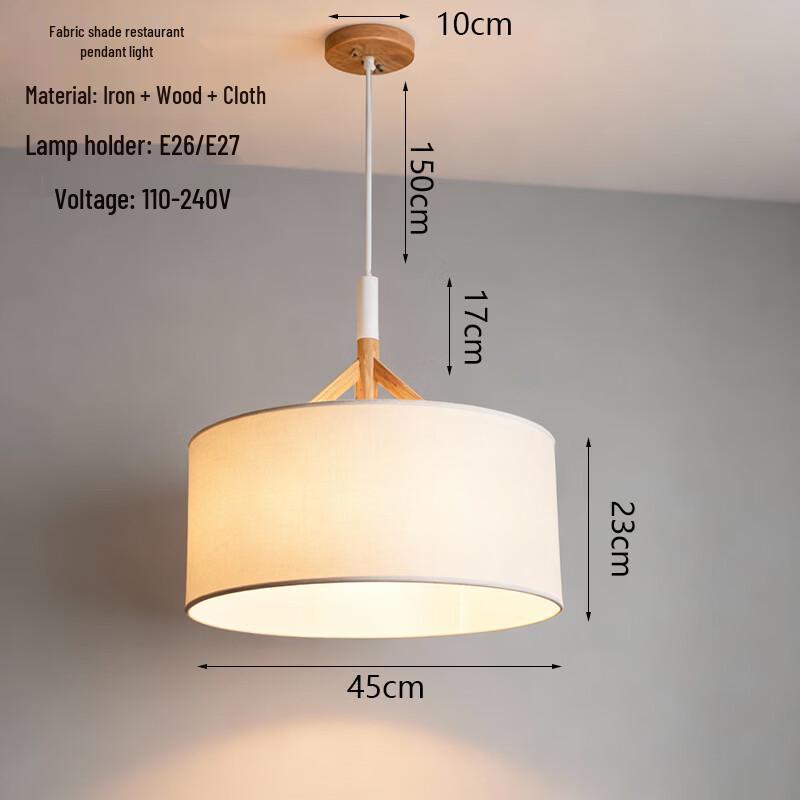 Dream Bubble Nordic Fabric Pendant Lamp