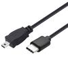 USB C Data Cord Mini USB to USB C OTGCable Mini8P to MicroCord for Easy File Transfer to Computer Mobile Device
