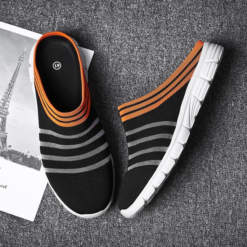 Men Shoes Lightweight Comfortable Breathable  Summer Shoes Women Flats Plus Size 35-46 Outdoor Walking Casual Shoes Men