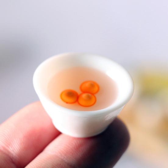 1Set 1/12 Miniature Food Simulation Decoration Compact Dollhouse Miniature Rolling Pin for Bakery Decoration