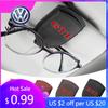 2026 Heiß Für Volkswagen VW Auto Sonnenblende Brillenetui Halter Sonnenbrillen Aufbewahrungsclip Für Volkswagen VW Golf GTI Polo Passat Sci