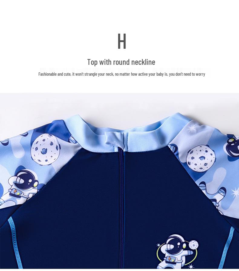 Unisex Cartoon Children's Swimsuit - Cute, Quick-Drying One-Piece for Girls, Available In Small, Medium, Large