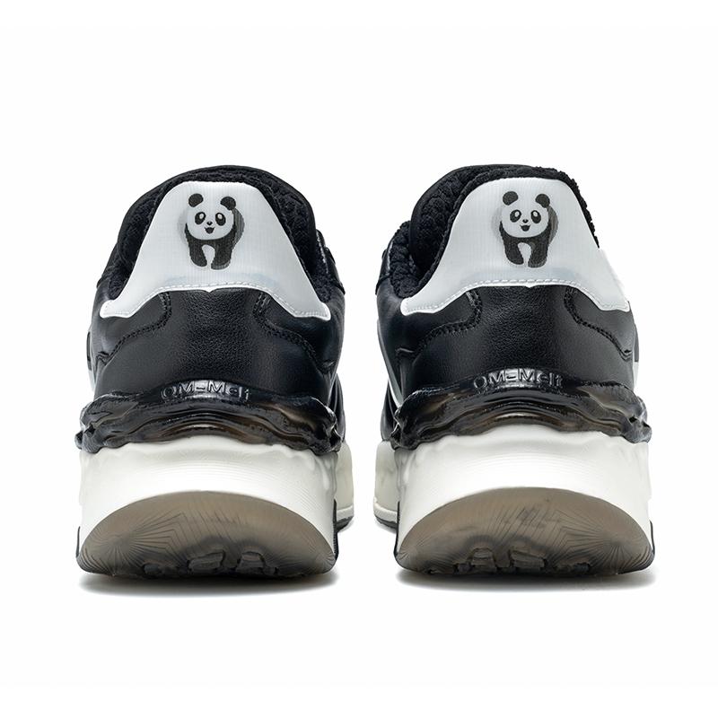 ONEMIX Panda Breathable Shock-absorbing Casual Board Shoes Men Board Shoes Soft Comfortable Autumn Skateboard Sports Shoes