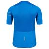DIFOS Short Sleeve Cycling Summer Cycling Size M Men's Jersey, Wear, Quick-Drying, Breathable, Pockets, Reflective, Blue,
