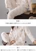 CORELAVISH Cute Long Sleeve Loungewear Set with Perfect for and Fluffy Top and Bottom Available in Pink and Also Plus Size and Loose Perfect for