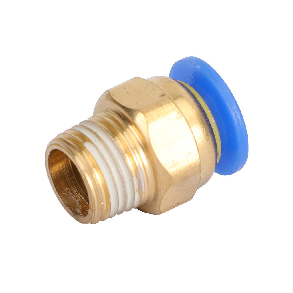 10x Pneumatik 6mm Schlauch X 1/8" NPT Außengewinde Push-In Luftanschluss Fitting