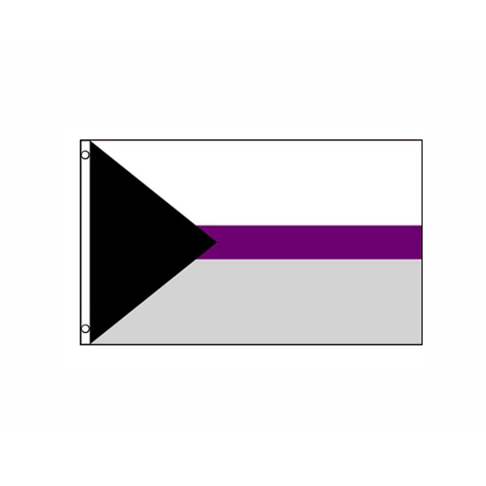 Stock All Inclusive Progress 3x5ft Polyester Big Rainbow Lesbian LGBT Gay Pride Flag Waterproof Lightweight