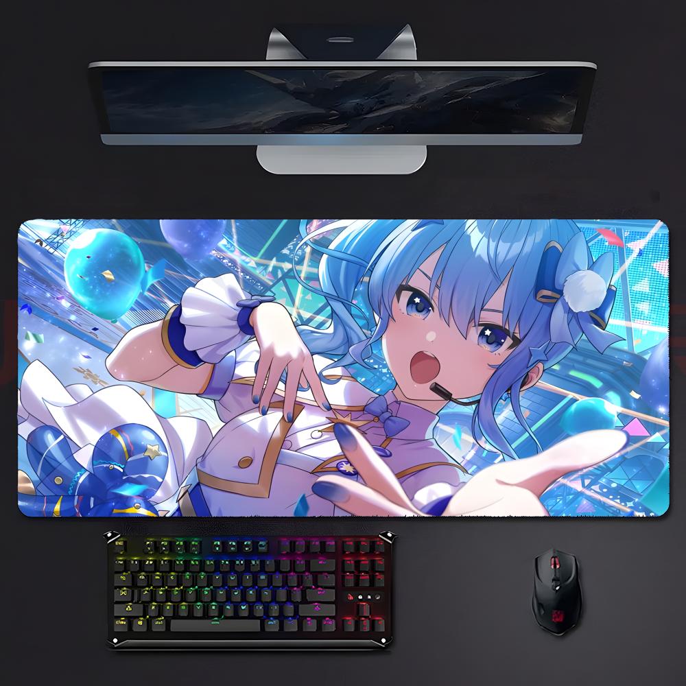 Virtual Idol Bright Hhoshimachi Ssuisei Mouse Pad Mousepad Large Gaming Lockedge Thickened Pc Table Desk Mat