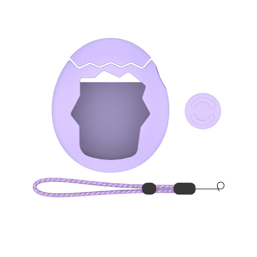 Silicone Games Console Protective Case with Lanyard Full Coverage Skin Cover Sleeve Shockproof for Tamagotchi Paradise
