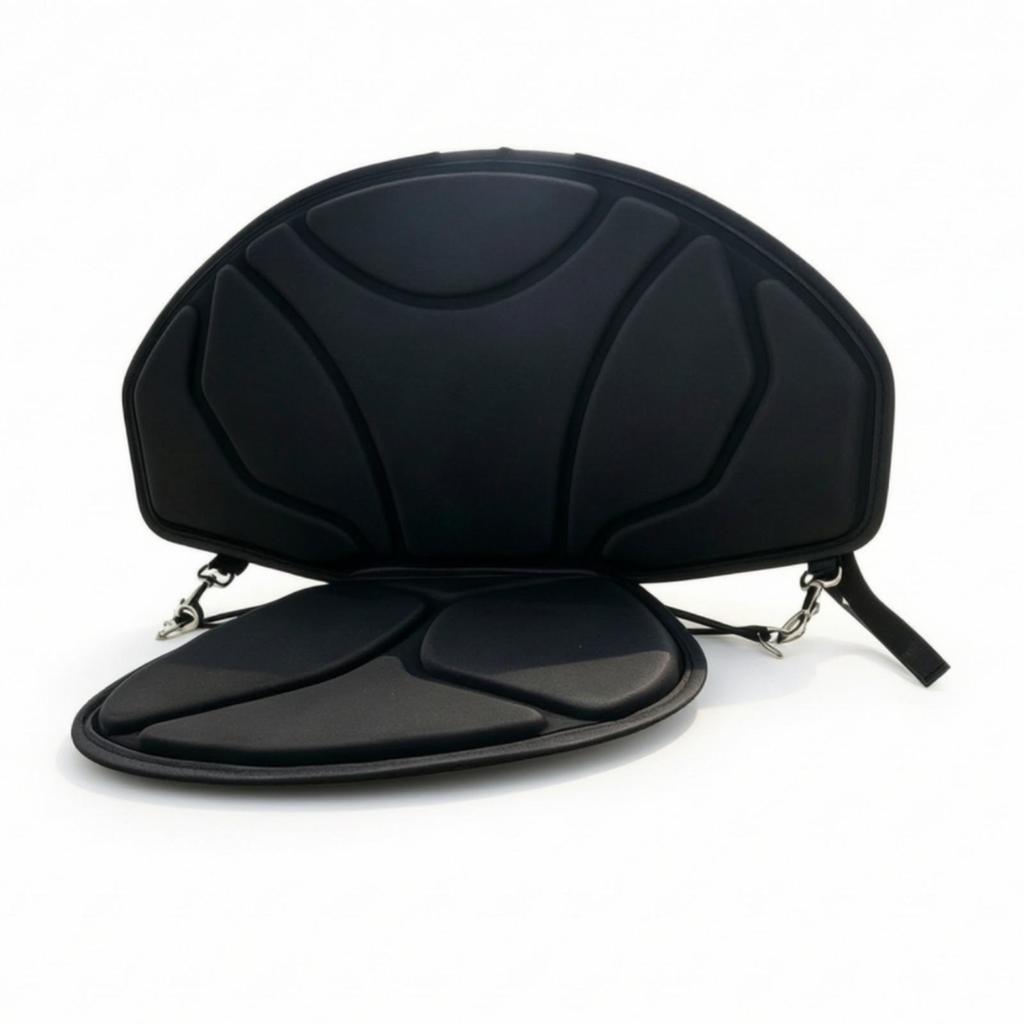 Kayak Seat with Storage Pocket Deluxe Padded Cushion for Fishing