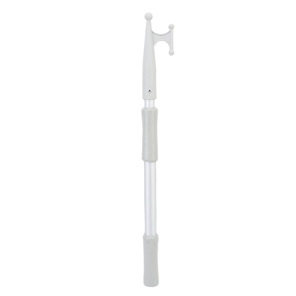 Telescoping Boat Hook Pole Non Slip Rubber Scratch Proof Telescopic Aluminum Pole Boat Hook