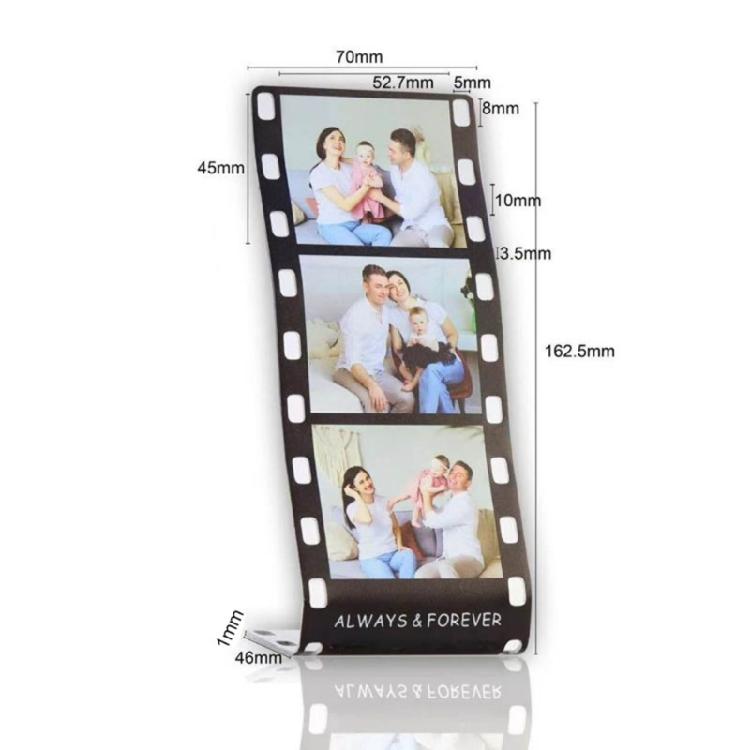 Sublimation Blank Photo Frame DIY Aluminum Picture Frames Tabletop Ornaments