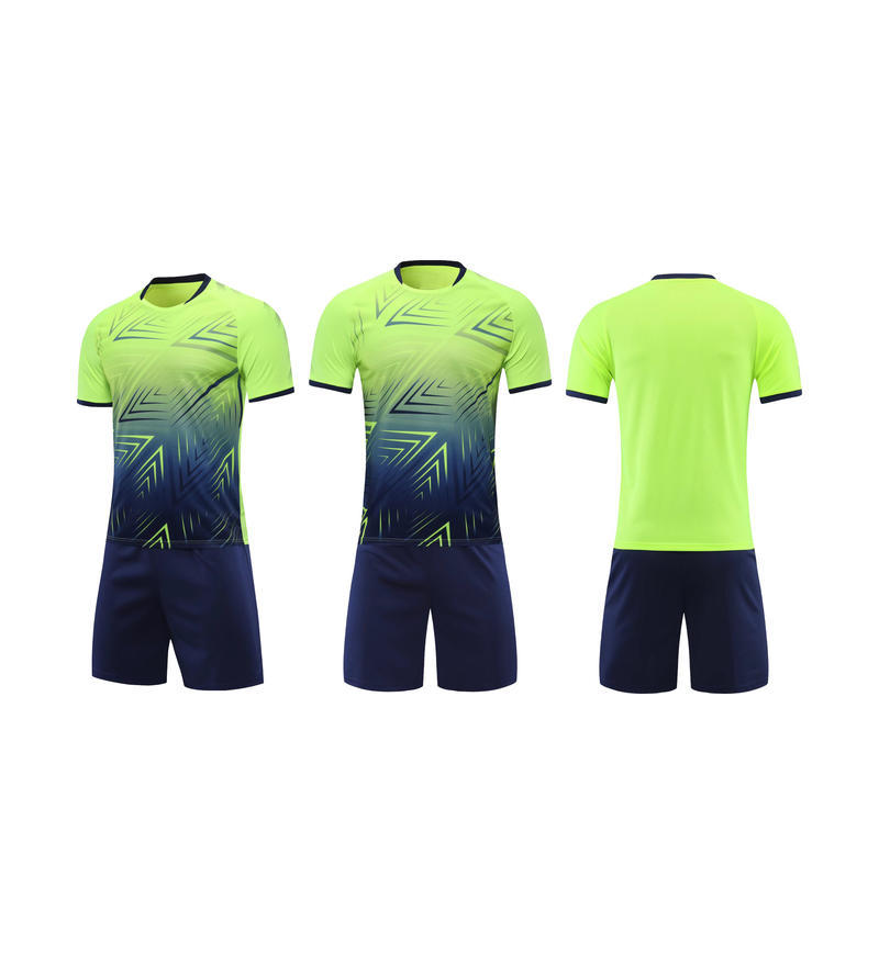 Soccer Uniform Set Men'S Competition Team Uniform Adult Children Sports Short Sleeve Training Uniform Summer Quick-Drying Football Jersey Z109