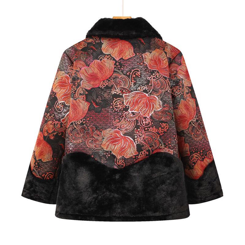 Women's Elderly Warm Winter Cotton-Padded Jacket