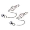 Big Head Nipple Clamp Yin Clip Pendant Butterfly Clip Sex Toys Female Adult Supplies Metal Alternative Sex Tools