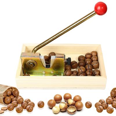 Schiaccianoci Manuale Pinza per Noci Schiaccianoci per Noci di Macadamia Apri-Noci Regolabile Strumento per Noci Pecan Castagne Noci Pecan Nocciole Mandorle