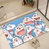 Floor Mat Suitable For Living Room Kitchen Bathroom Non-slip Mat Household Cartoon D-Doraemon Foot Mat