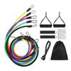 11Pcs/Set Durable Resistance Band Set Anti-Break Elastic Training Band  Fitness Equipment