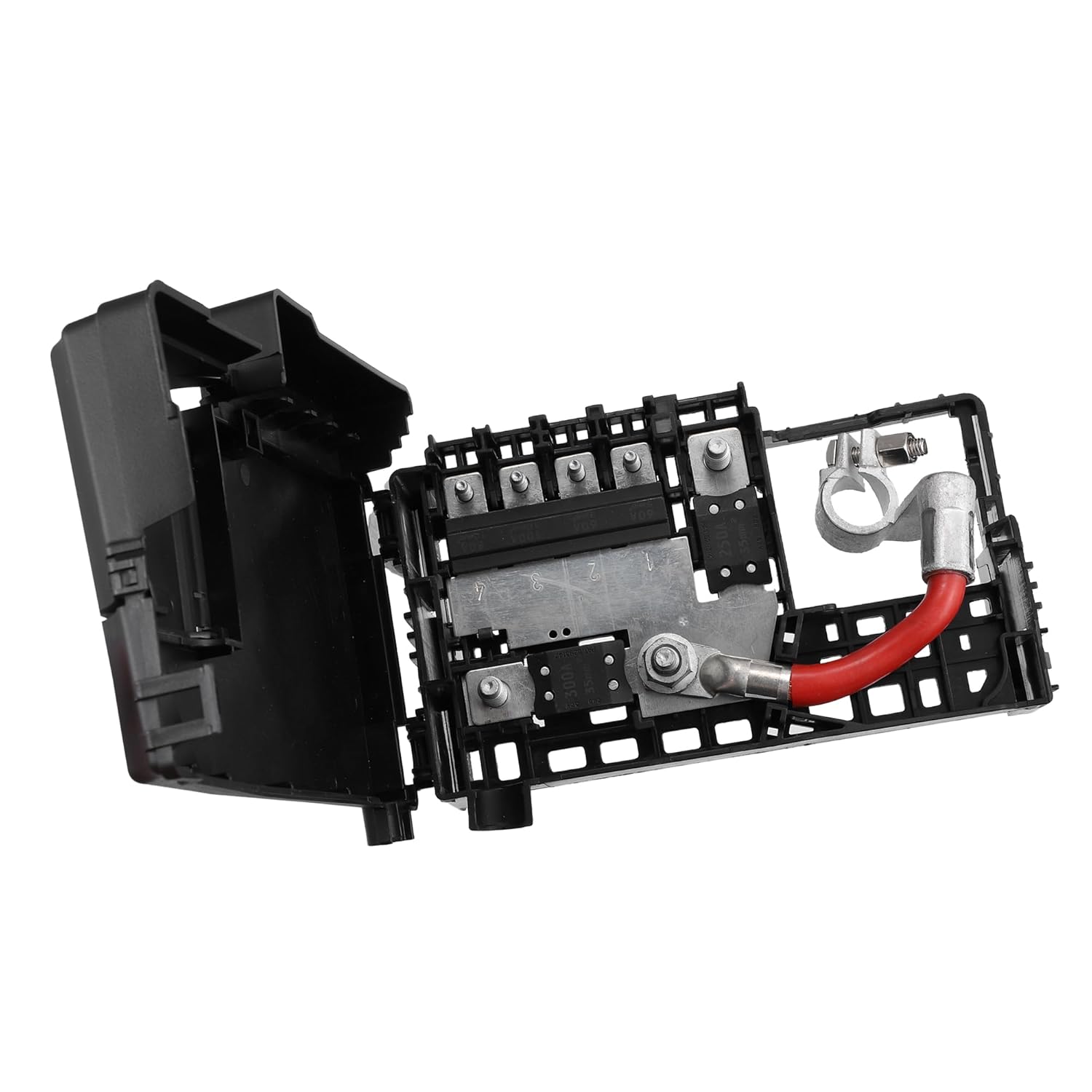 Клемма аккумулятора с крышкой для блока предохранителей 20914309 Блок предохранителей моторного отсека для Buick Regal 2011-2017 Черный