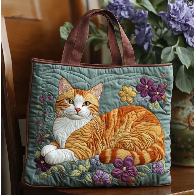 TEMU Womens Fashion Printed Tote Shoulder Bag 600D Oxford Cloth