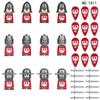 12Pcs/Set MOC medieval knights Roman soldiers military castles dragon soldiers figures weapons bricks children's toys