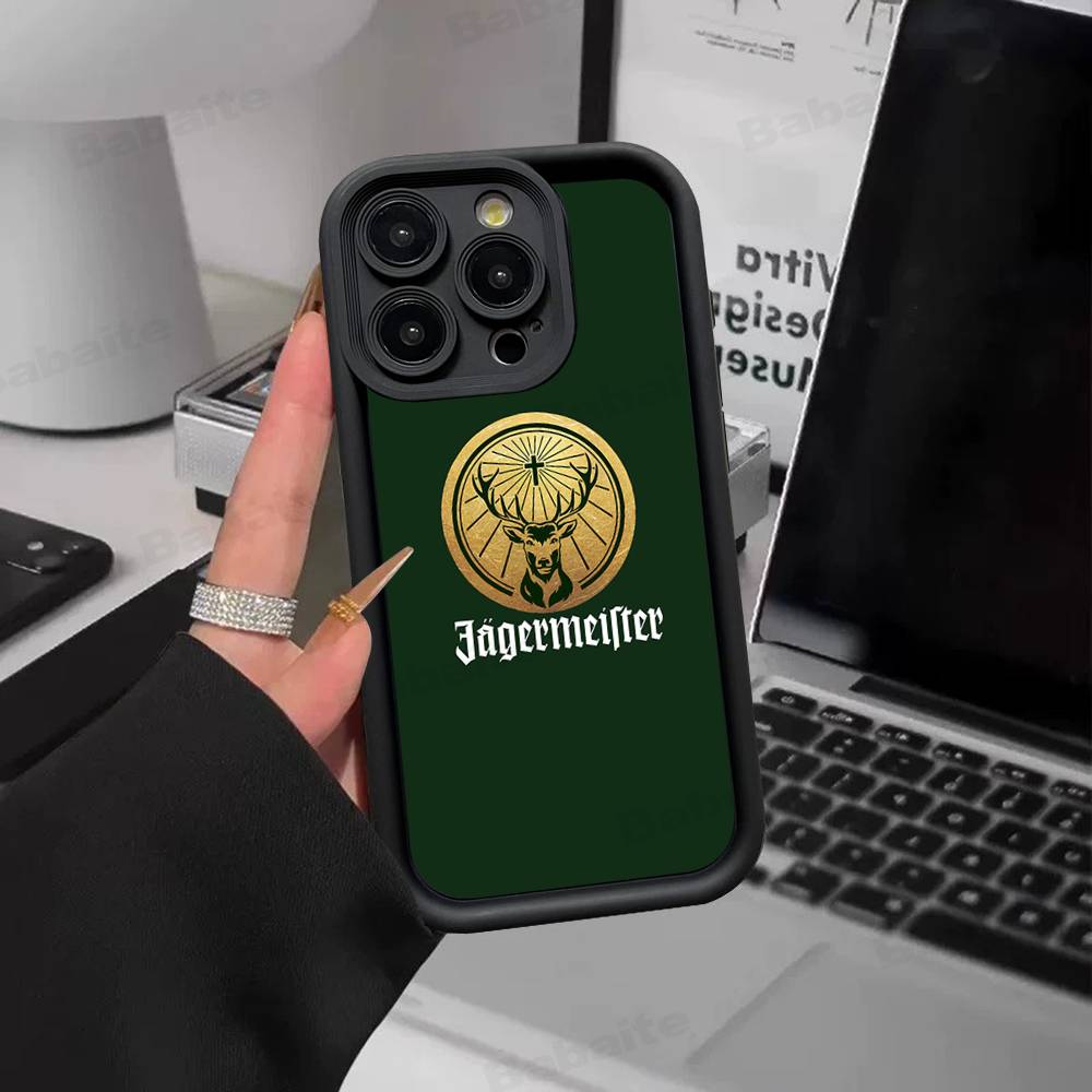 Hot J-Jagermeisters Phone Case For IPhone 17 16 15 14 13 12 11 Pro Max 16E Plus INS Soft Cover