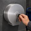 Stainless Steel Toilet Paper Holder Brushed Finish Bath Tissue Dispenser  For Home Use