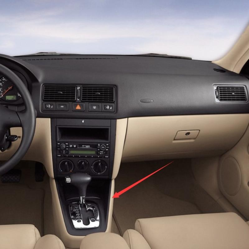Upgrades Car Center Console Trim Replacement 1J1863201L Center Console Cover Simple Installation Suitable for Golf 4