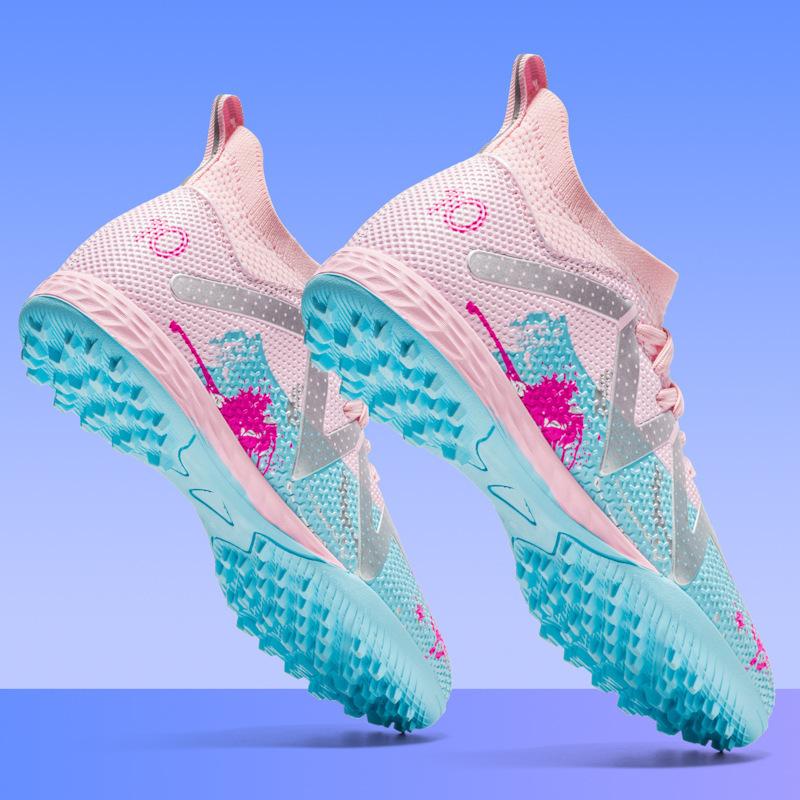 2025 New Football Shoes Long Nails Broken Nails Youth Men's Shoes Competition Training Shoes Women's Sports Shoes Large Size
