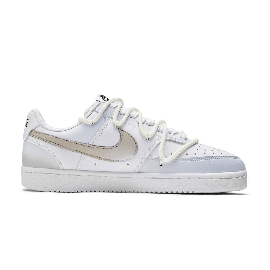 Nike Court Vision Slip Resistant Abrasion Resistant Low top Skateboard Shoes Men's Blue White DH2987-101(Team623-)