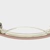 Daiso Matte Square Hairpin