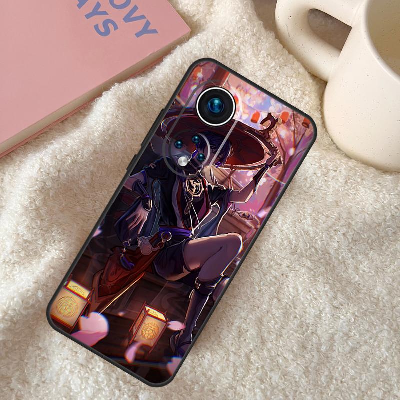 Scaramouche Genshin Impact Hülle Für Honor 200 Pro X9b X9a X8b X8a X8 X9 X9c 50 70 90 Lite Honor Magic 7 6 5 Pro Hülle