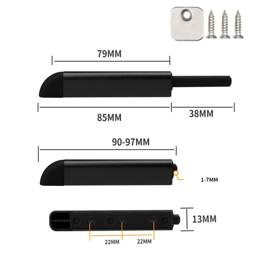 Touch Release Door Catch Cabinet Door Catch Push To Open Latch