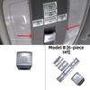 Roof Reading Lamp Button Patch For Mercedes For GLK 08-2015 Car Roof Sunroof Reading Light Button Stickers Decoration Cover Trim